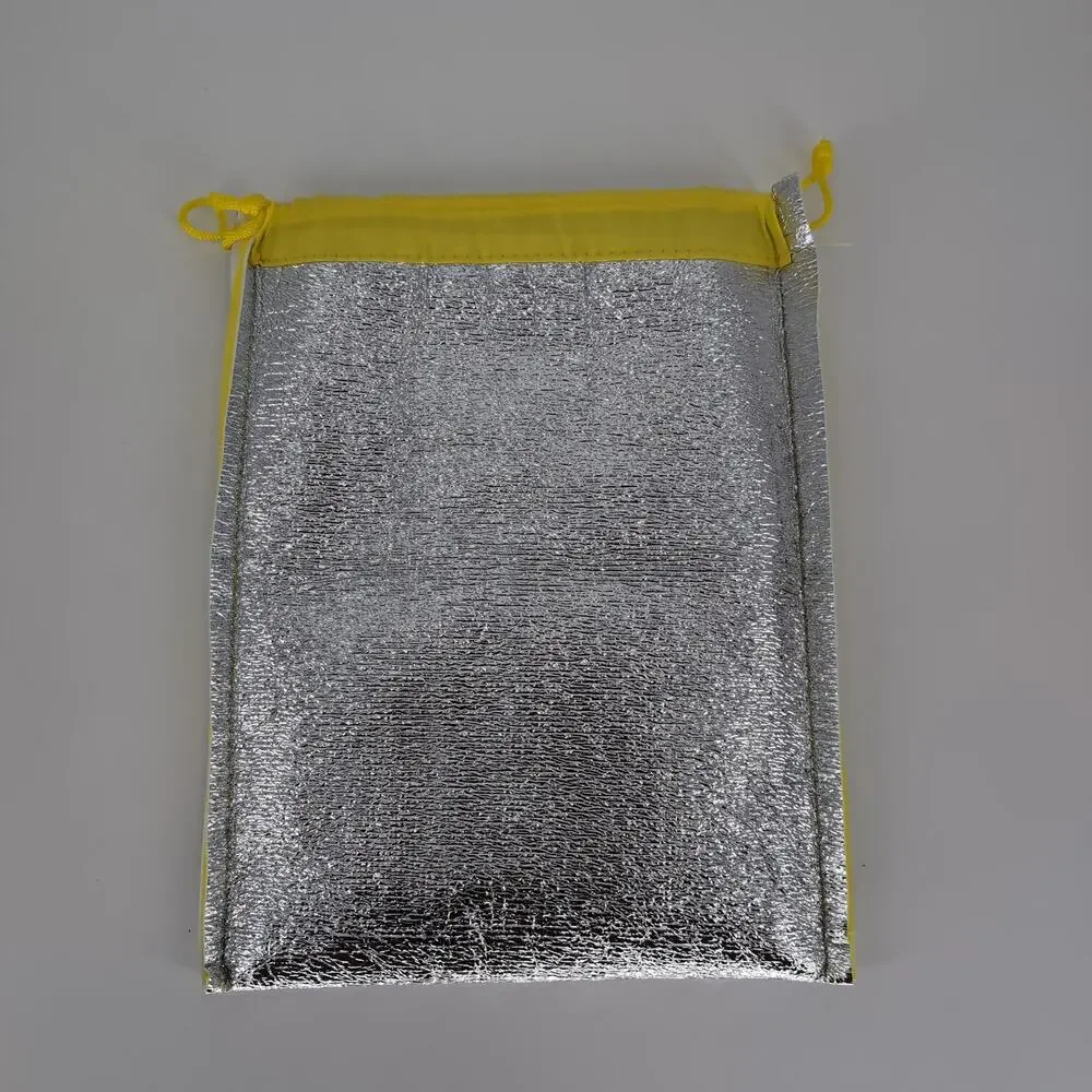 Yellow Reusable Freezer Bag Storage Anti-Ripening for Bananas / Other Fruit -GUC